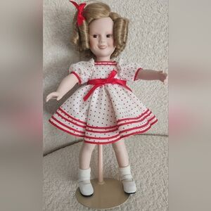 Vintage The SHIRLEY TEMPLE Porcelain Doll